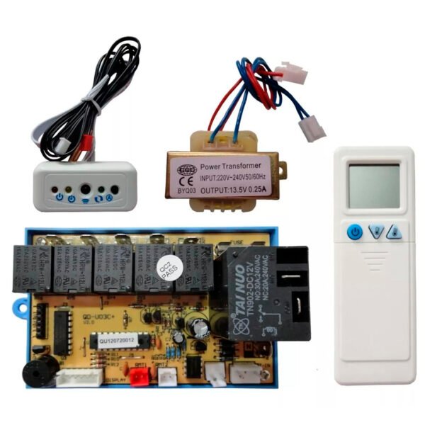 PLAQUETA UNIVERSAL C/RELAY Y F/OUT 3 VEL QDU03C+ 100235