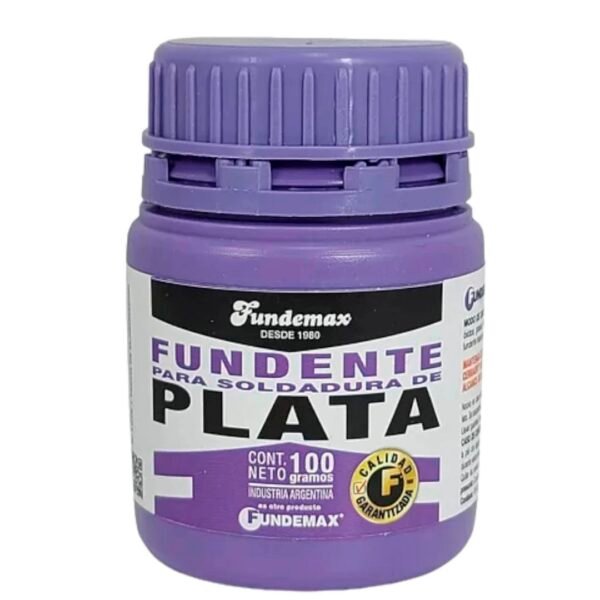 FUNDENTE PLATA 100GR FUNDEMAX 100247