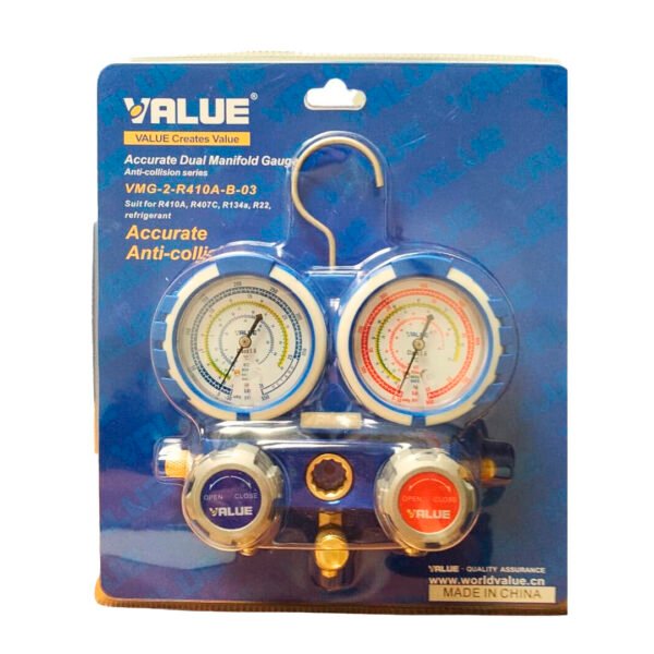 MANIFOLD R410 VALUE S/MANGUERA 100611
