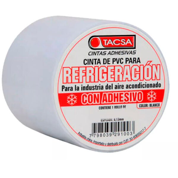 CINTA C/ADHESIVO TACSA BLANCA 10096