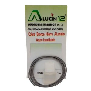 ALUCIN 12 SOLD C/FUNDENTE BAJA FUSION ALUM-COBRE-INOX-BROX-HIERRO 138316