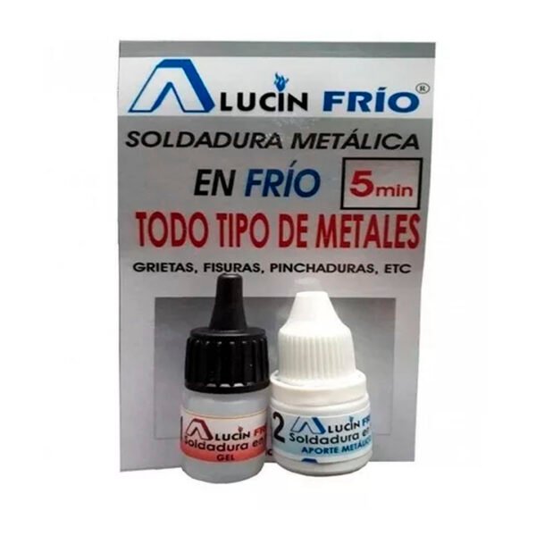ALUCIN FRIO- EN FRIO TODO TIPO DE METALES(FISURA-PINCHADURA) 138317