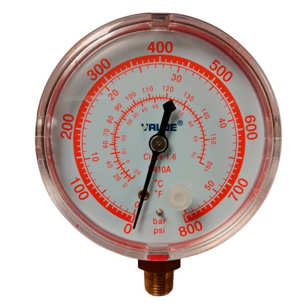 MANOMETRO VALUE DE ALTA R410 D65 138401