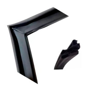BURLETE HELADERA 1420X720 A PRESION NEGRO 13850