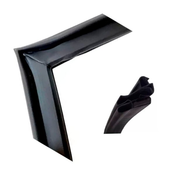 BURLETE HELADERA 1850X800 A PRESION NEGRO 13852
