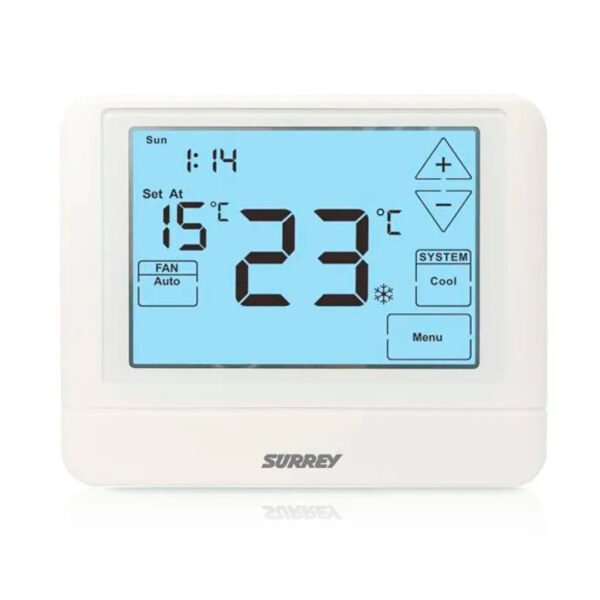 TERMOSTATO AMBIENTE PROG. -3H 2C 24V 138524