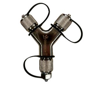 ADAPTADOR CONECTOR EN Y 3/8" FM X 3/8" FM X 1/4" FH 138636