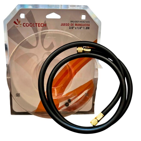 MANGUERA PARA ALTO VACIO 72" 3/8 FH X 1/4 FH 180 CM 138646
