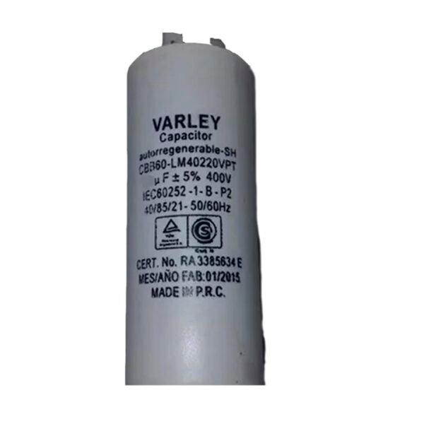 CAPACITOR 8UF PLASTICO 20508