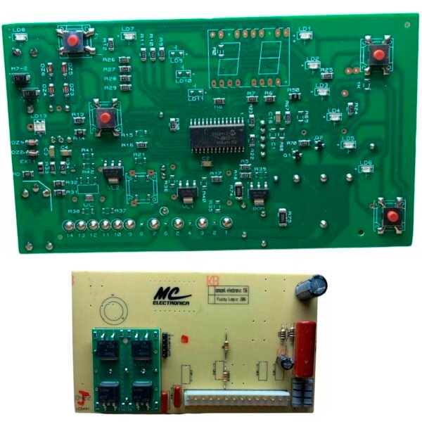 PLAQUETA DREAN CONCEP ELECTRONIC CDA 156 (9 LED) NACIONAL CON PIN BOTON BAJO 21203