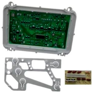 PLAQUETA ELECTRONIC CON MARCO BOTON ALTO 212209