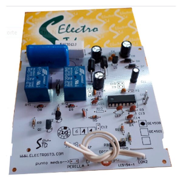 PLAQUETA NOFROST GE HGE455M/REGE450/455/NFE14I PANTALLA AZUL/DISPLAY AVION STD 212301