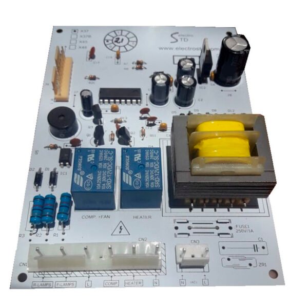 PLAQUETA ELECTROLUX DFF37/40/44 1RA VERSION M/V STD 212312