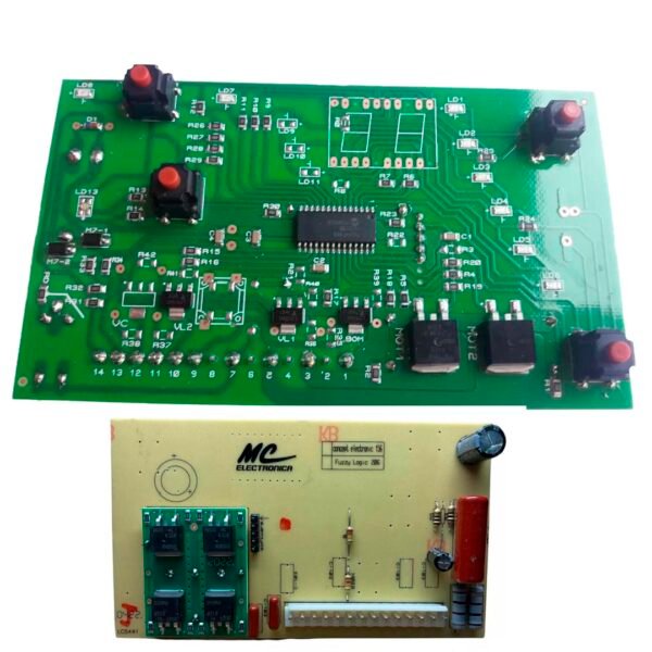 PLAQUETA DREAN CONCEP ELECTRONIC CDA 156 (9 LED) NACIONAL CON PIN BOTON ALTO 212502