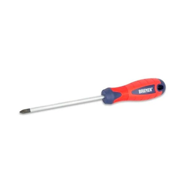 DESTORNILLADOR MANGO GOMA PL (+) #1 (Ø4X100MM) BREMEN® 6210