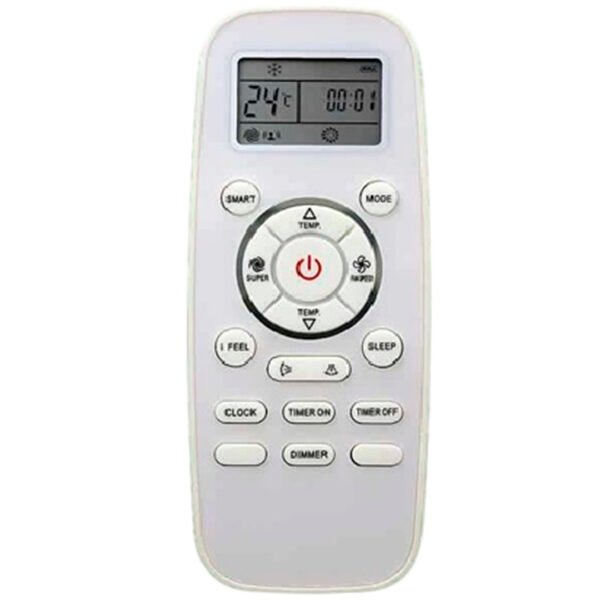 CONTROL REMOTO BGH HISENSE YORK 833