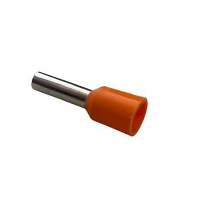 TERMINAL PUNTERA TIPO TIFF METALICA 4MM NARANJA 138505