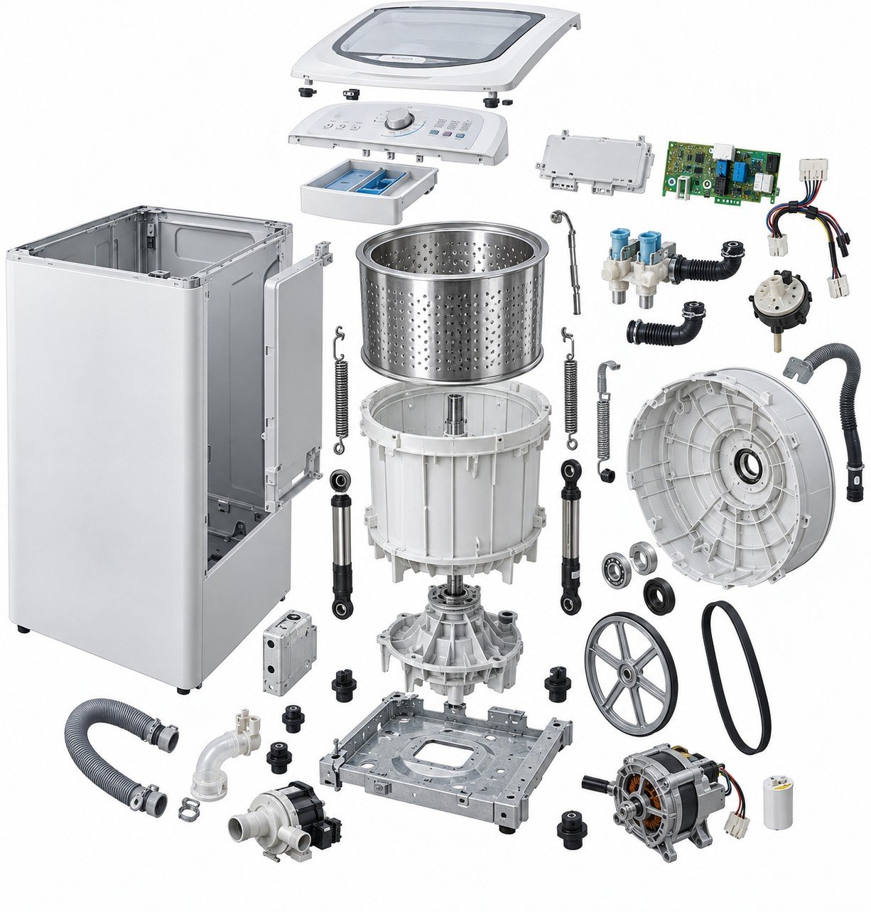 Despiece de Electrolux EWT1000